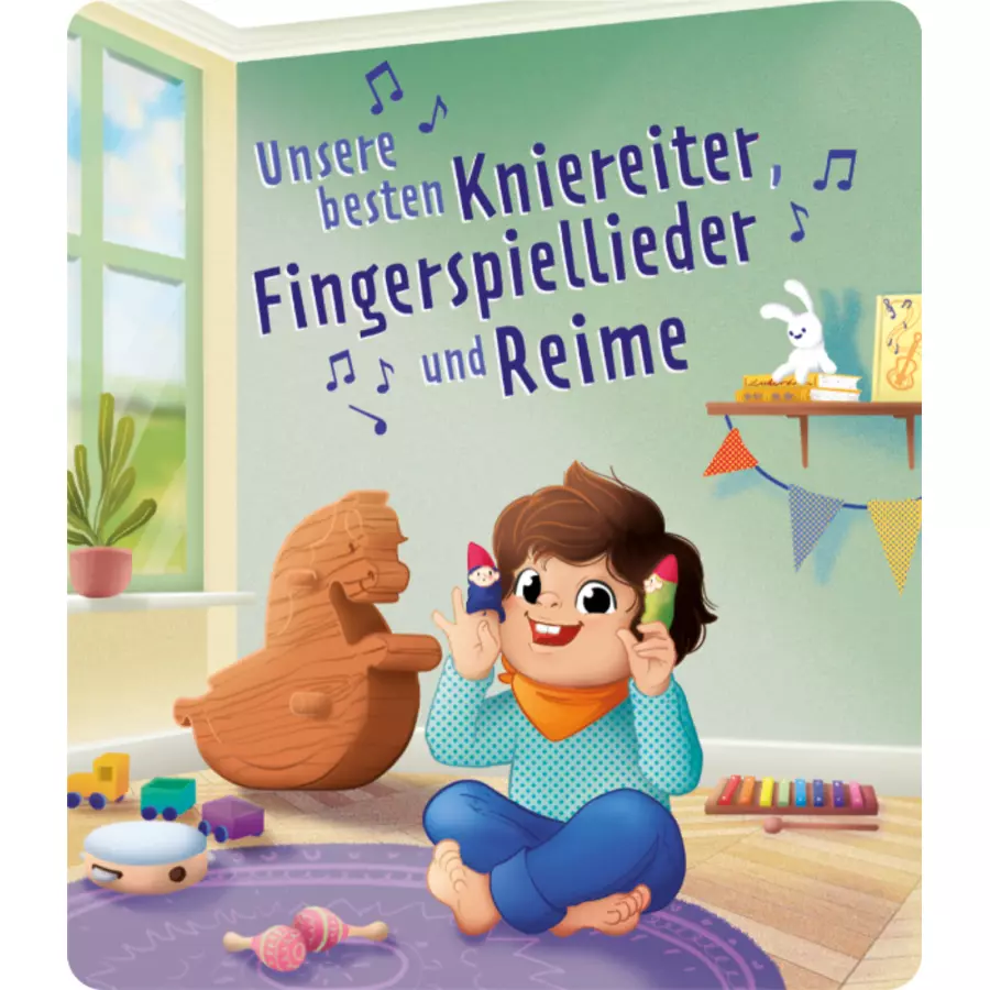 tonies® Unsere besten Kniereiter, Fingerspiellieder und Reime