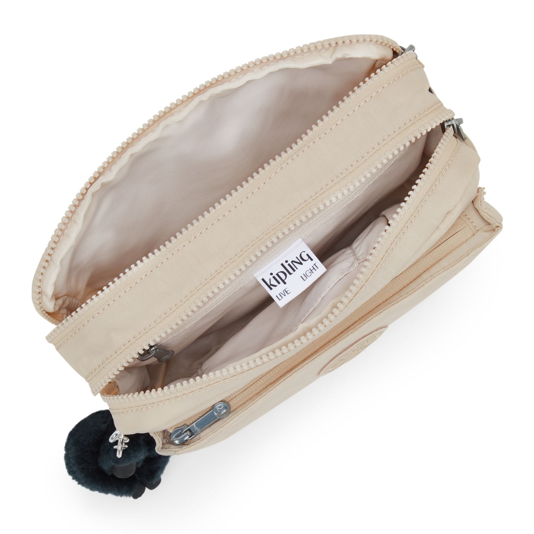 ABANU M Sac à bandoulière réglable polyvalent de taille moyenne  - Back To Beige