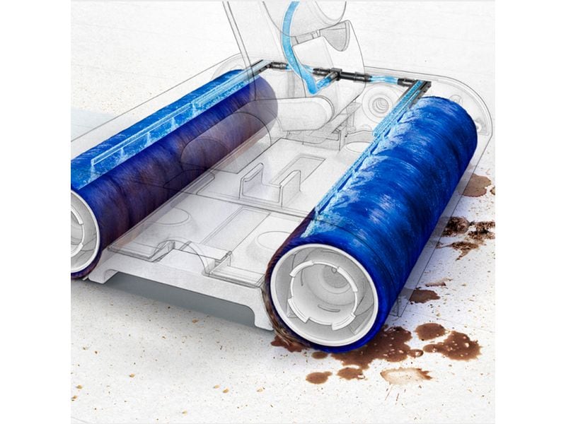 Dyson Akku-Stielsauger Wash G1 Blau Wischsauger für die Reinigung von Hartböden