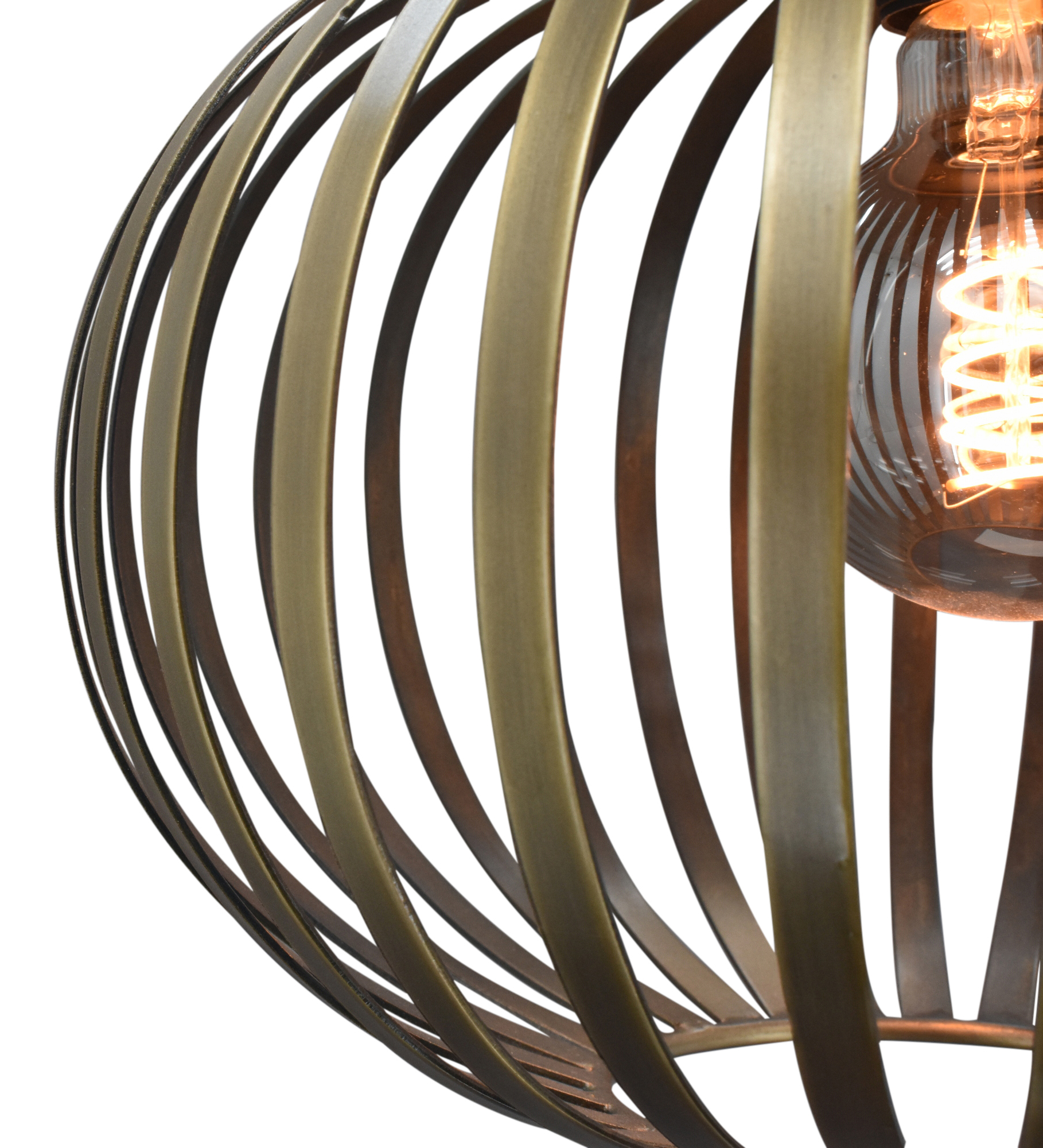 Plafonniere Lido medium bronze