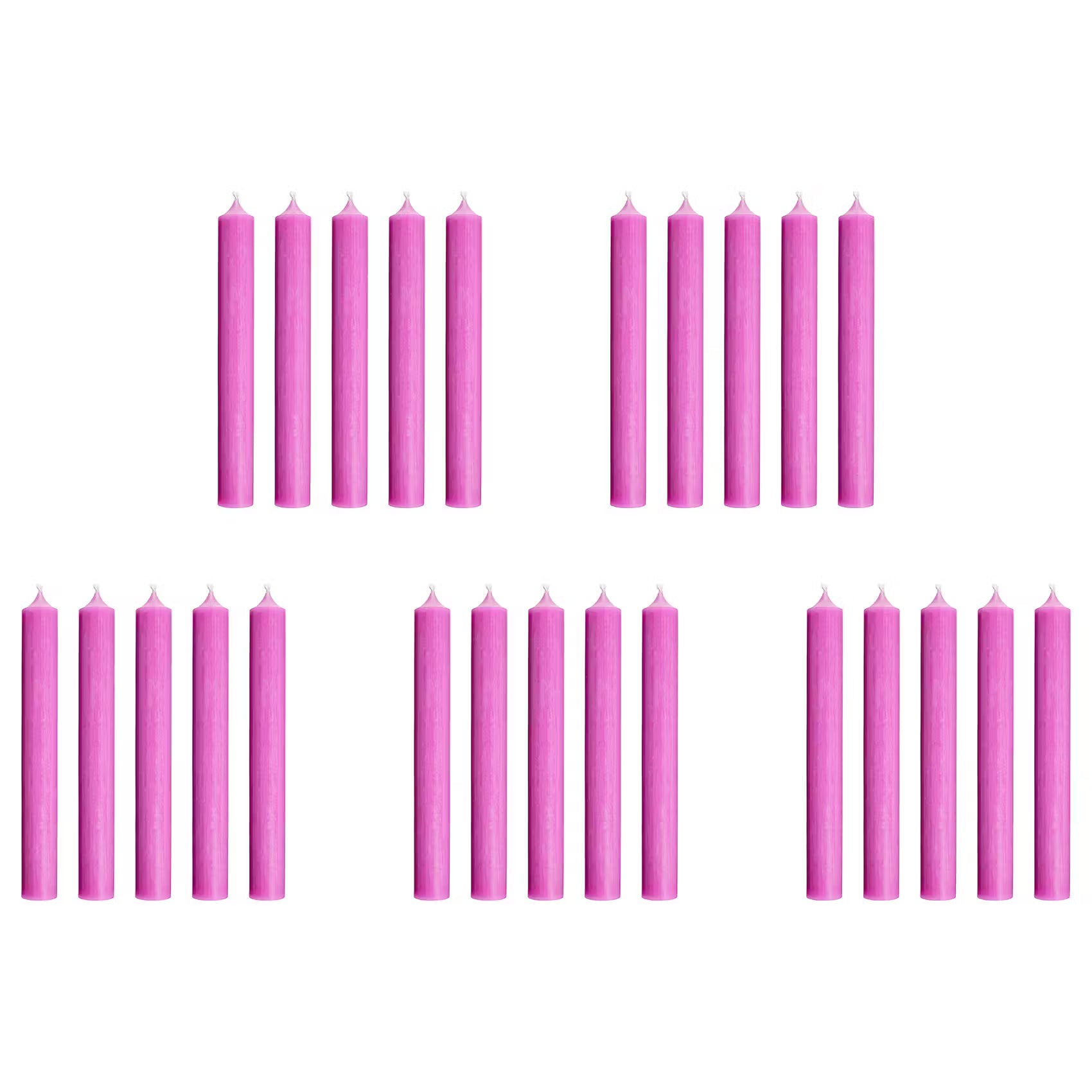 RAINBOW Stabkerze 25er-Set