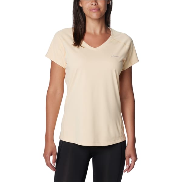 T-shirt randonnée COLUMBIA W ZERO RULES SHORT SLEEVE SHIRT SUNKISSED