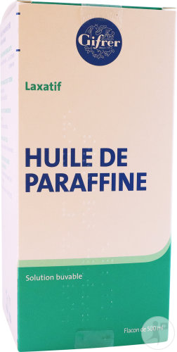 Gifrer Huile De Paraffine Solution Buvable Flacon 500ml