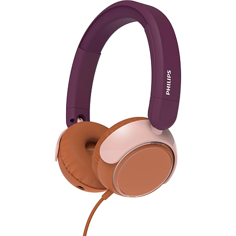 Philips TAK2000MP/00 Kids On-ear hovedtelefoner - lilla