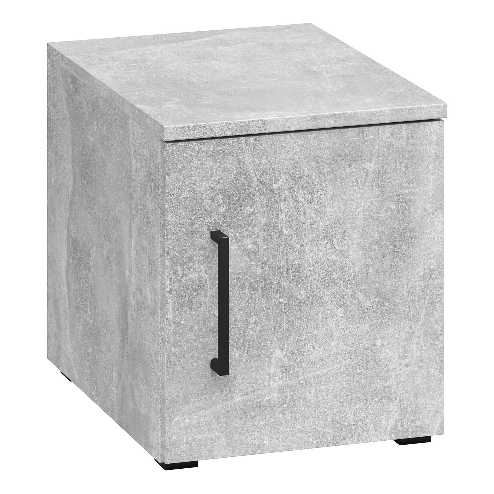Aufsatzelement - auch hängend verwendbar - Betonoptik - Breite 30 cm