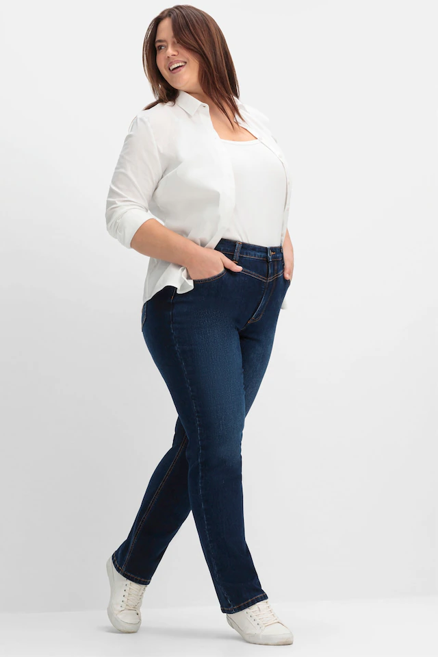 Sheego 5-Pocket-Jeans 1 Stk. tlg.