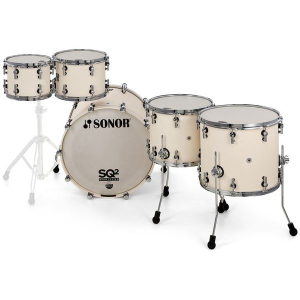 Sonor SQ2 Rock Set Beech Creme White