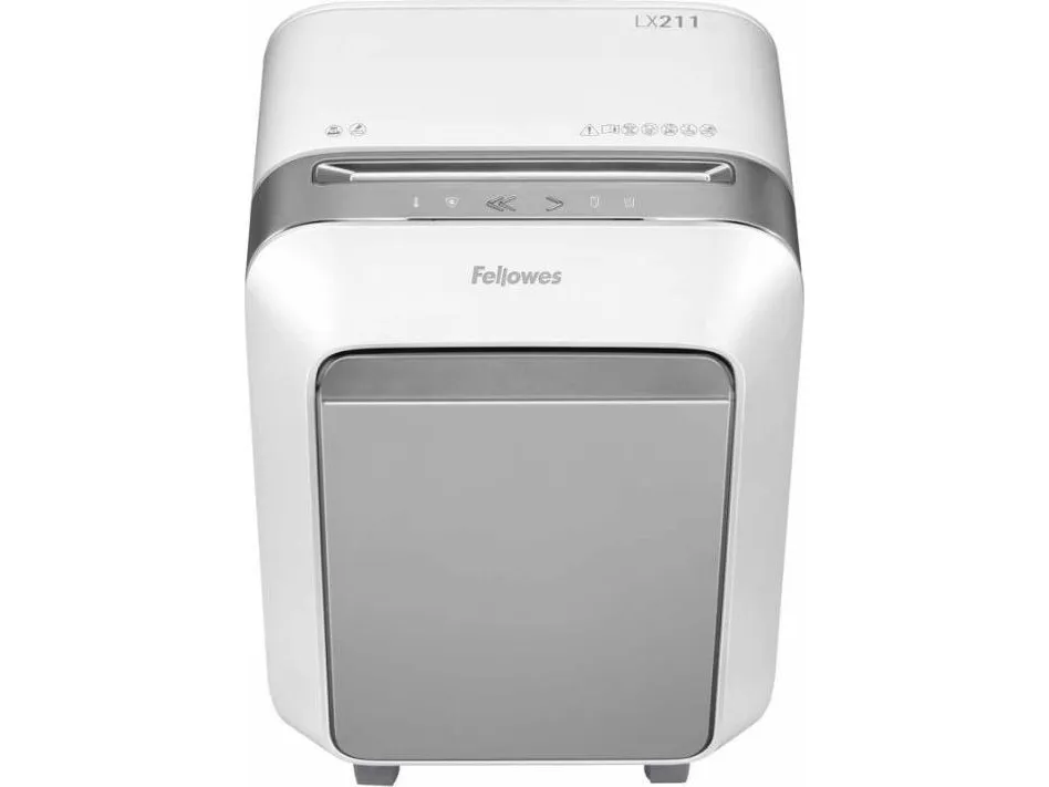 Makulator Fellowes Powershred® LX211 micro-cut 2x12 mm hvid (P-5)