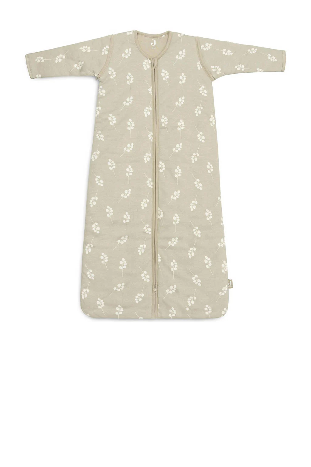 Slaapzak valt superbaby slaapzak met afritsbare mouw Twig - Olive Green