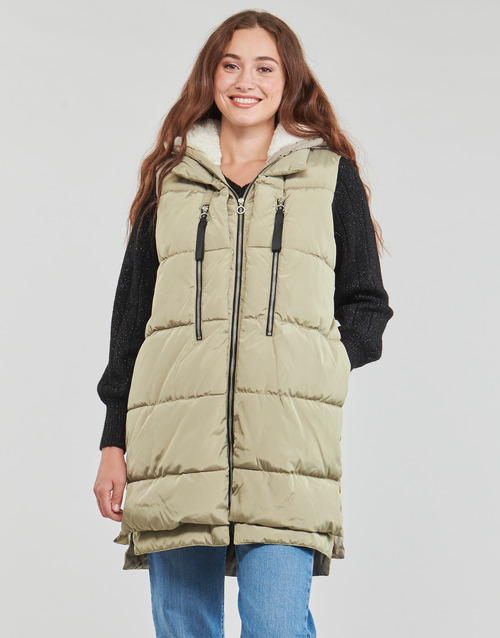 Only - ONLNEWNORA PUFFER WAISTCOAT CC OTW - Beige