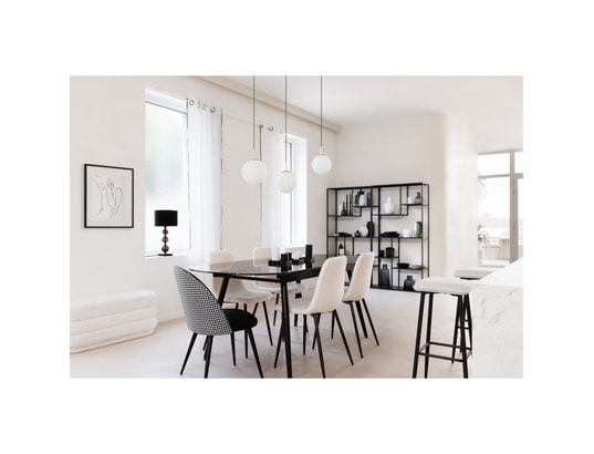 ATMOSPHERA - Etagère 6 niveaux gota en métal - noir