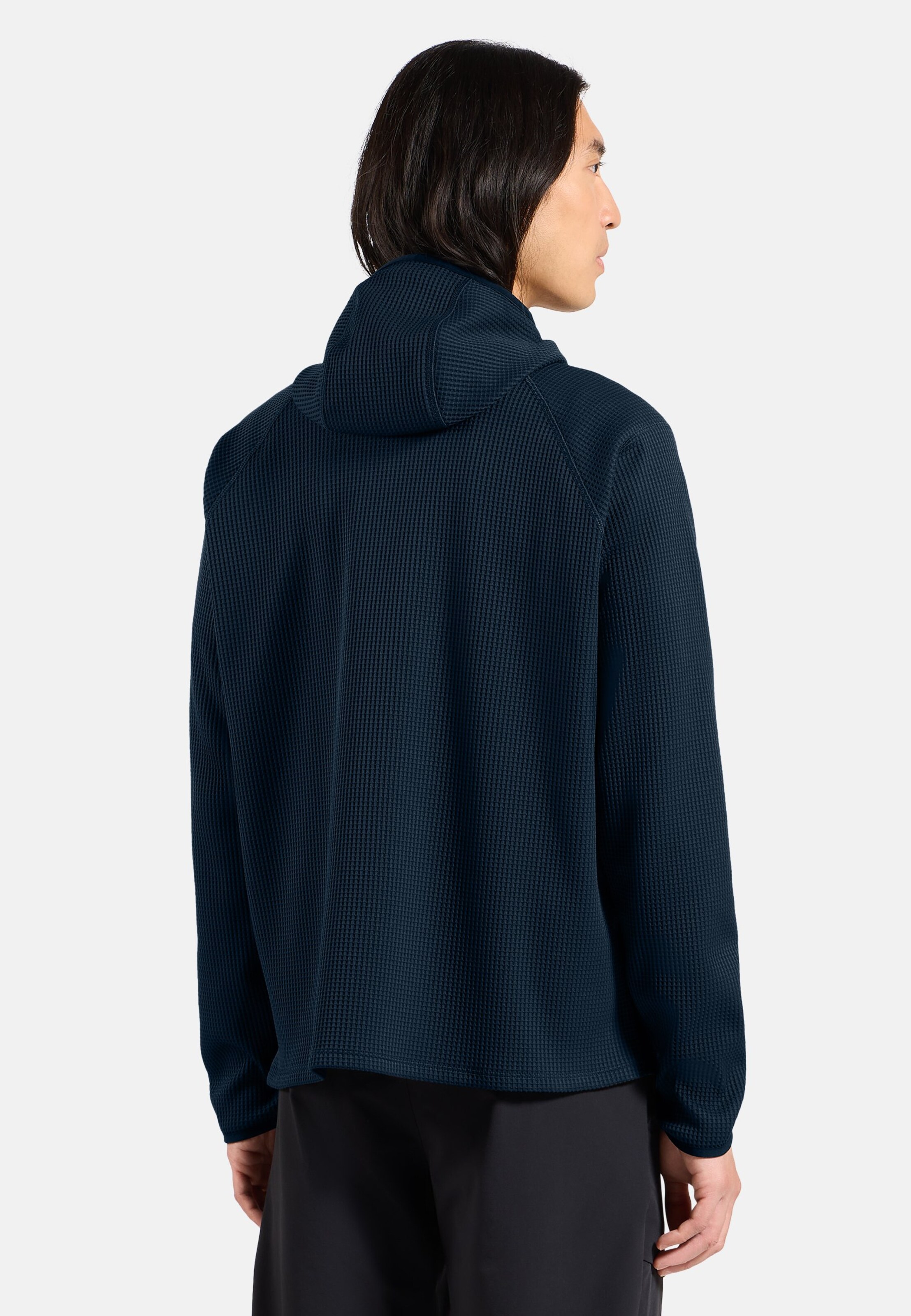 Cubic Multisport Mid Layer mit Kapuze in dark sapphire