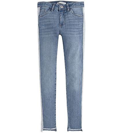 Levis Jeans - 710 Super Skinny - Keine Diggity m. Silberstreifen