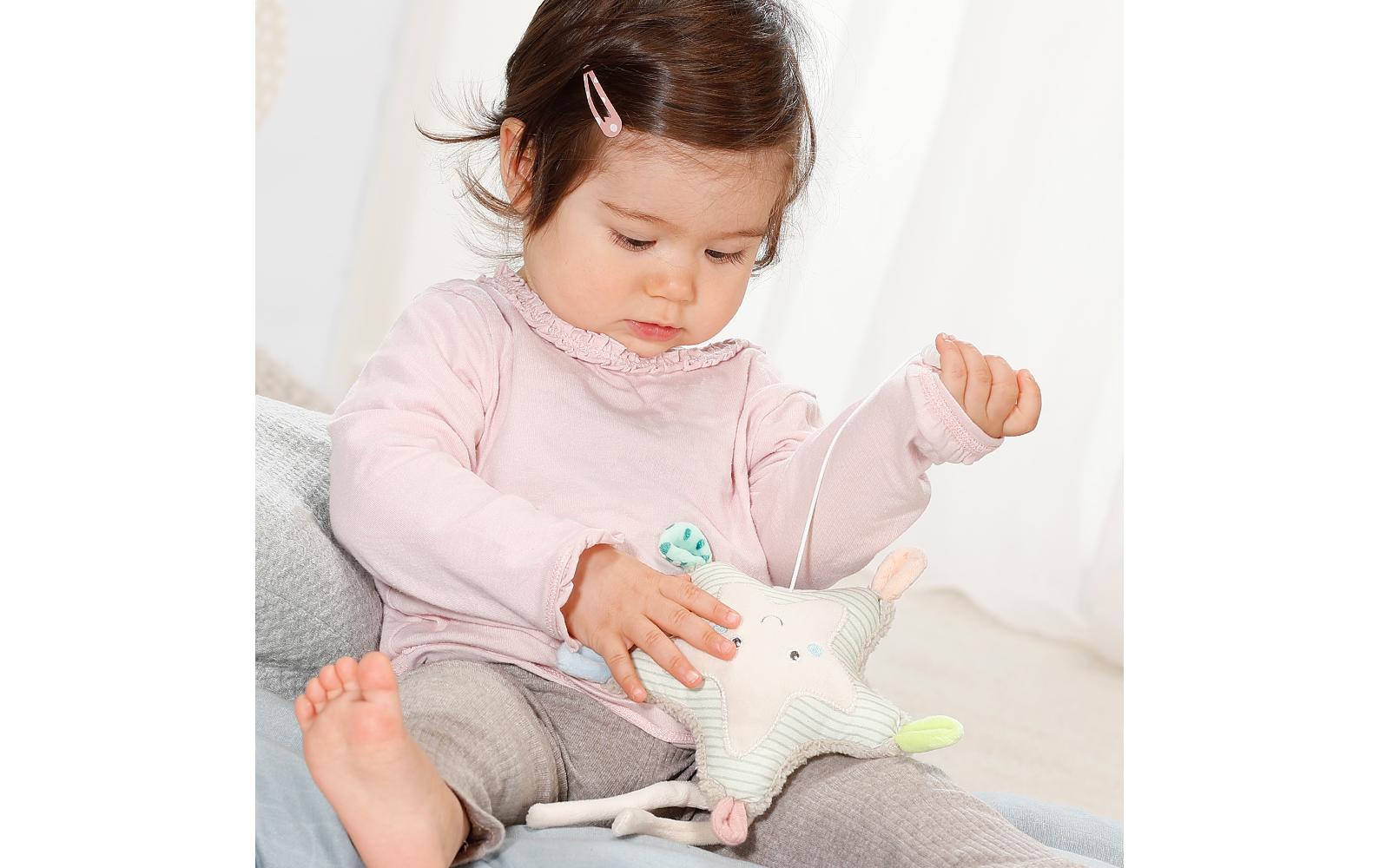 Spieluhr Mini SeesternKuscheltier & Einschlafhilfe