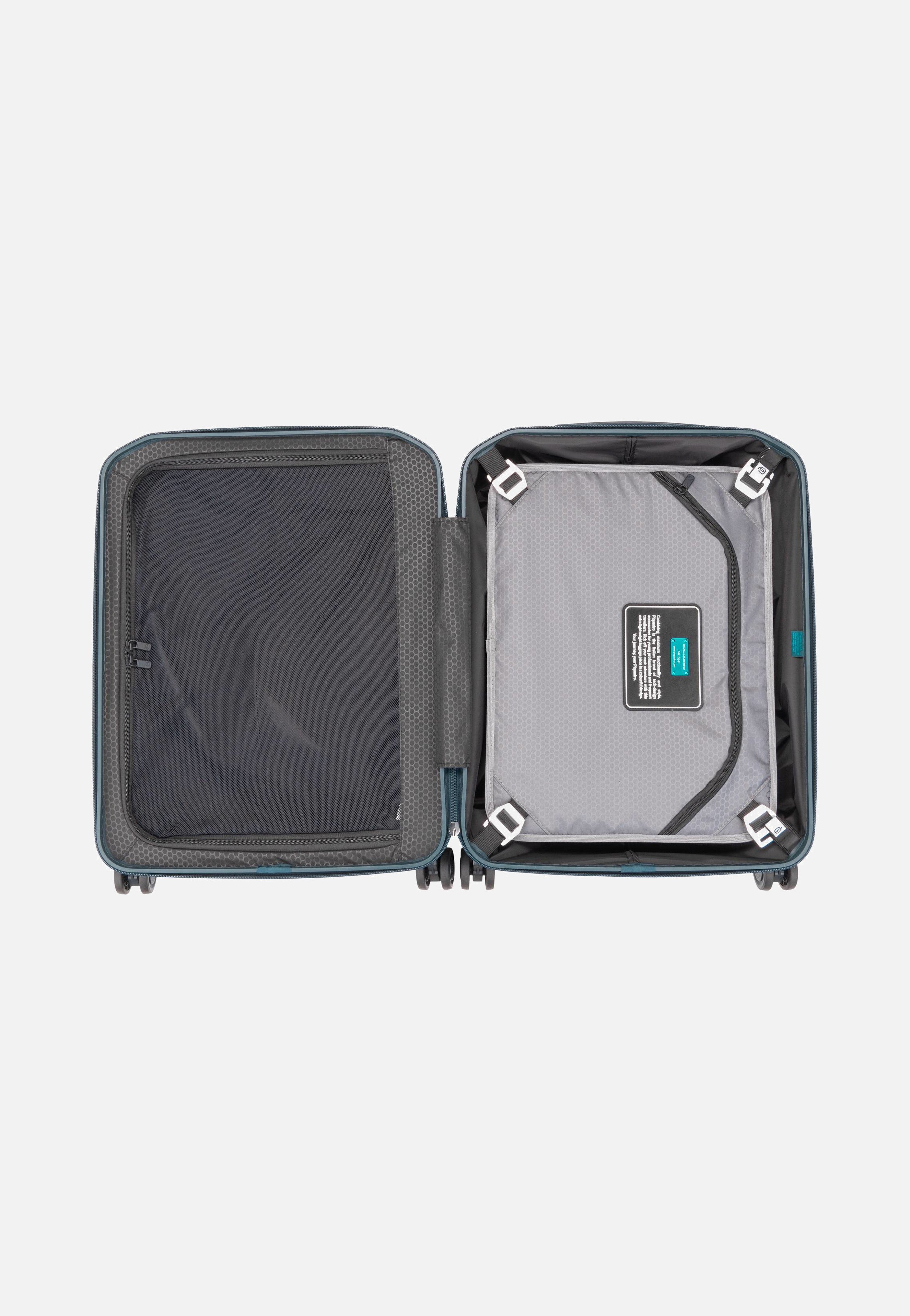PQ Light Slim Cabin Spinner 4425 Blu Opaco - Koffer