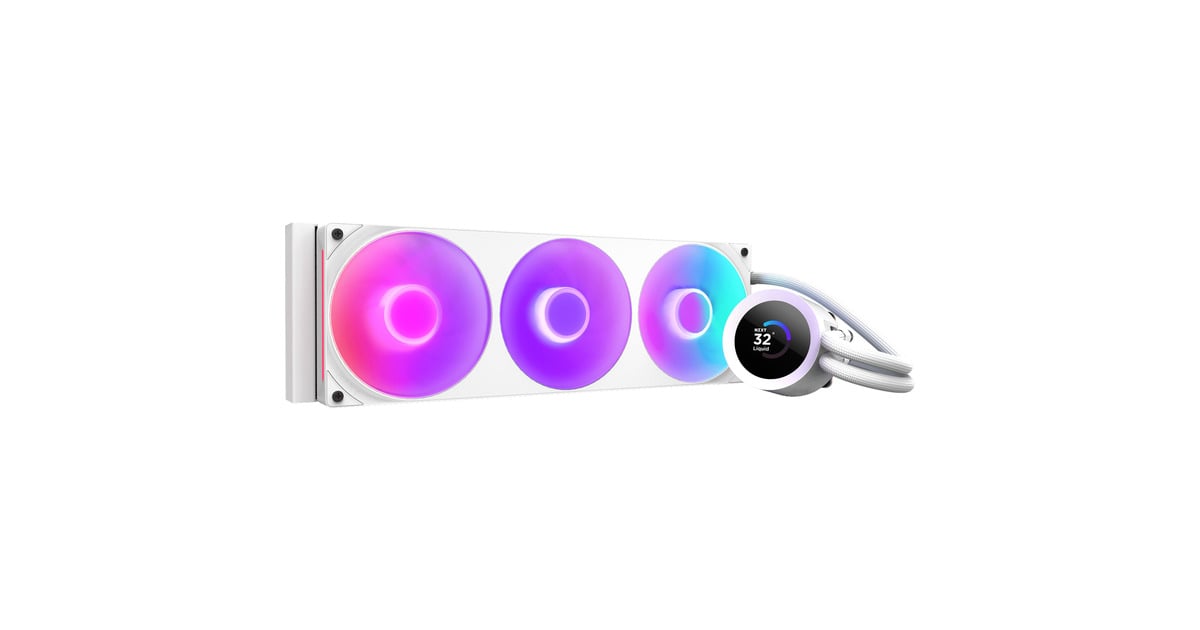NZXTKraken Plus 360 RGB waterkoeling  (Wit)