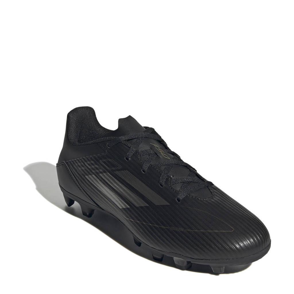 adidas F50 Clubjunior voetbalschoenen zwart/goud metallic
