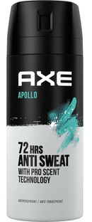 Axe Apollo Anti-Transpirant Spray 150ML