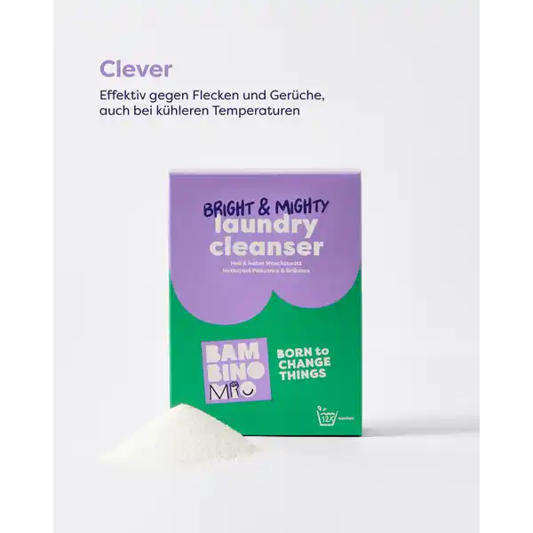 bright & mighty laundry cleanser Waschzusatz 12 WL