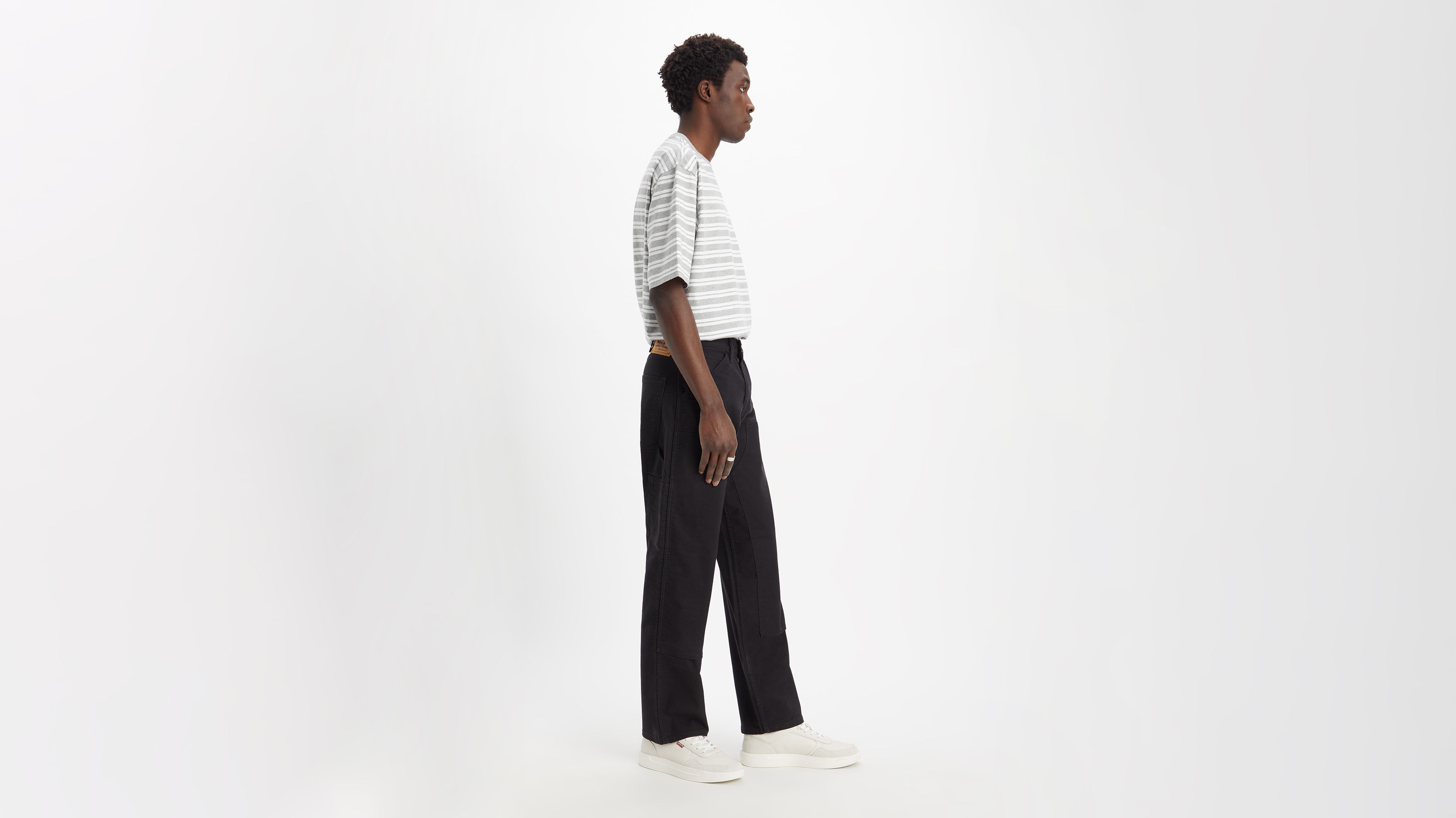 Jean 565™ genou doublé - Black S Cnvs - Noir