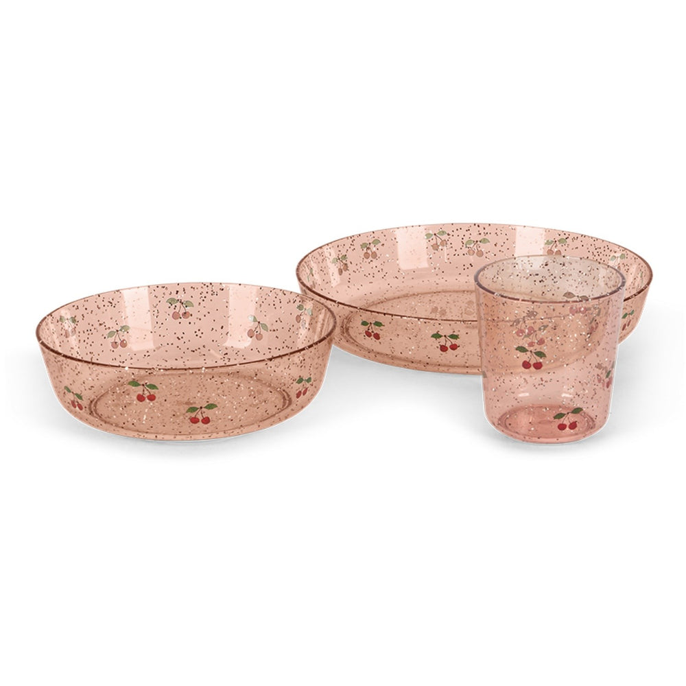Køb Konges Sløjd Cherry Sparkly Dinner Sæt