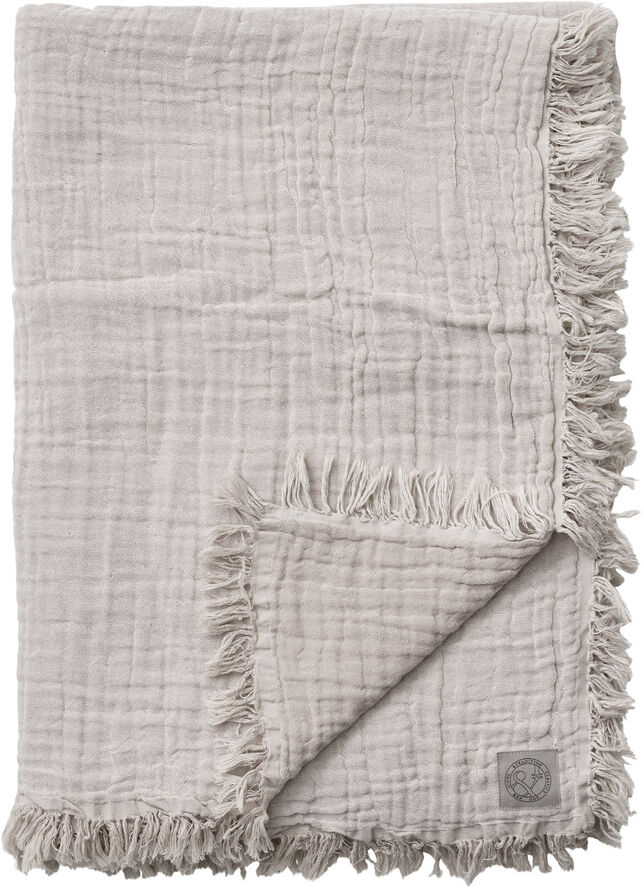 &Tradition Collect Throw SC32, Cloud&Milk/Cotton 100% Organic, 140x210cm. Råhvid