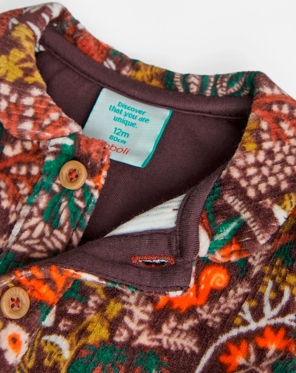Langarmkleid LA FLOR in bunt