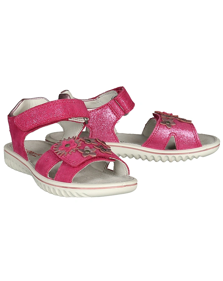 Klett-Sandalen SPARKLE GLITTER in pink