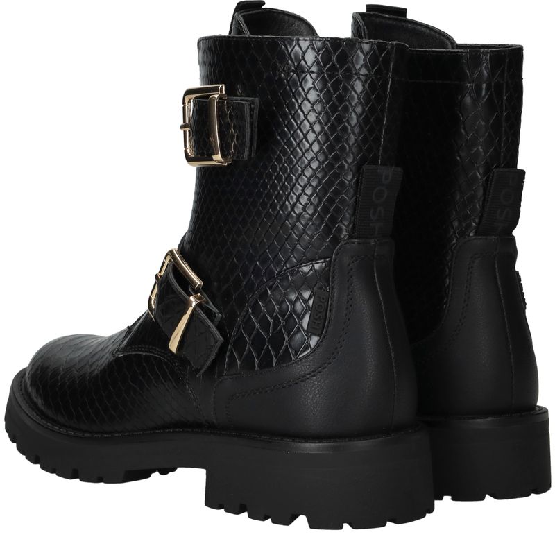POSH by Poelman Bikerboots Zwart Dames