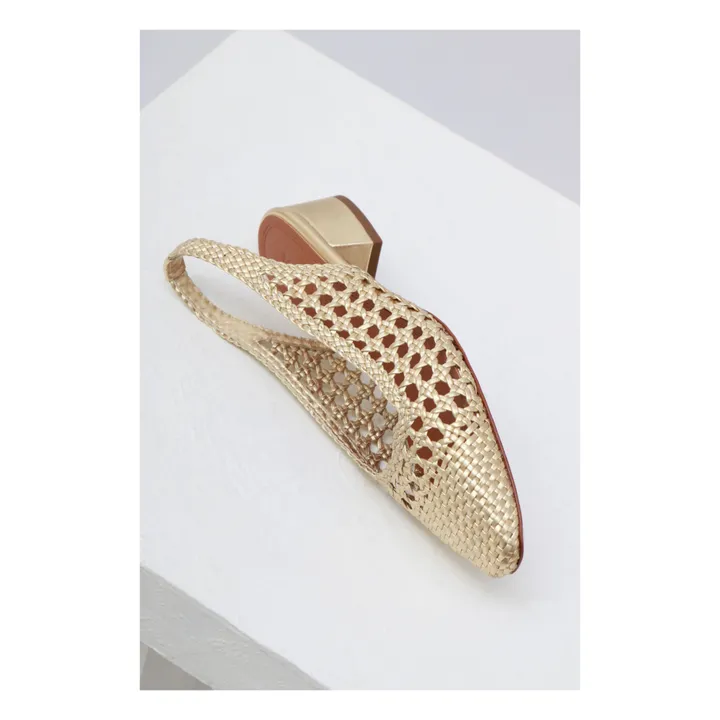 Souliers Martinez Sandales Nova Tarragona | Doré