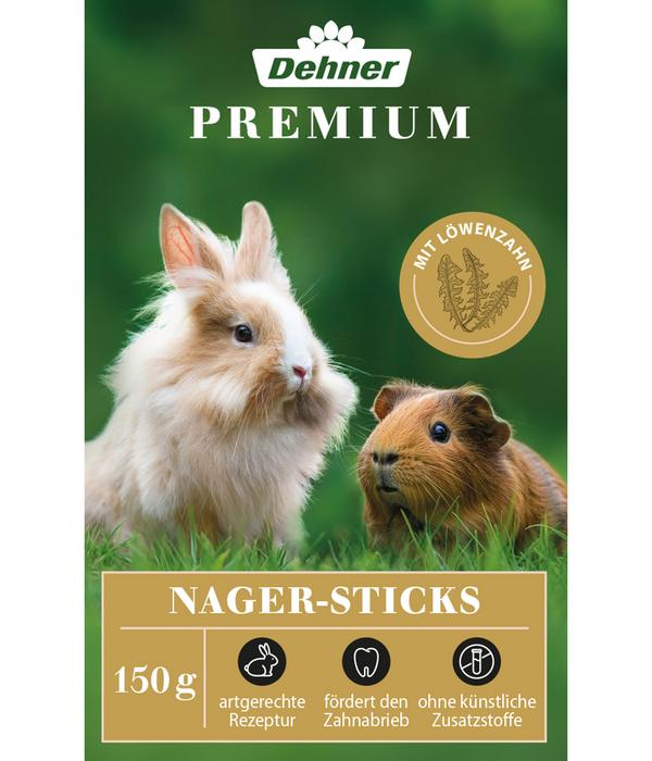 Dehner Premium Nager-Sticks, 3 x 150 g