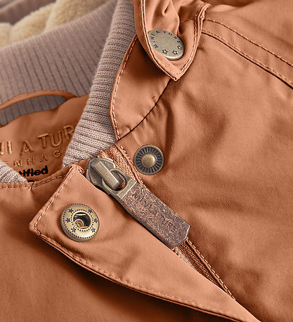 Mini A Ture Winterjacke - Wang Fleece - Pekannuss Brown