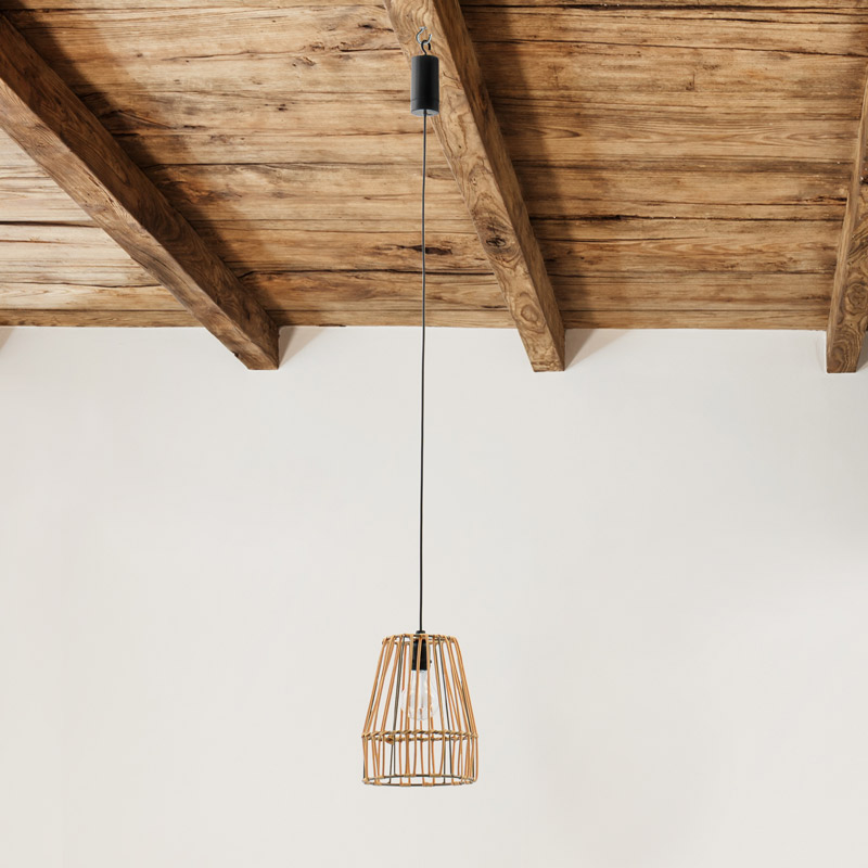 Lampe à suspendre 'Nevada' beige
