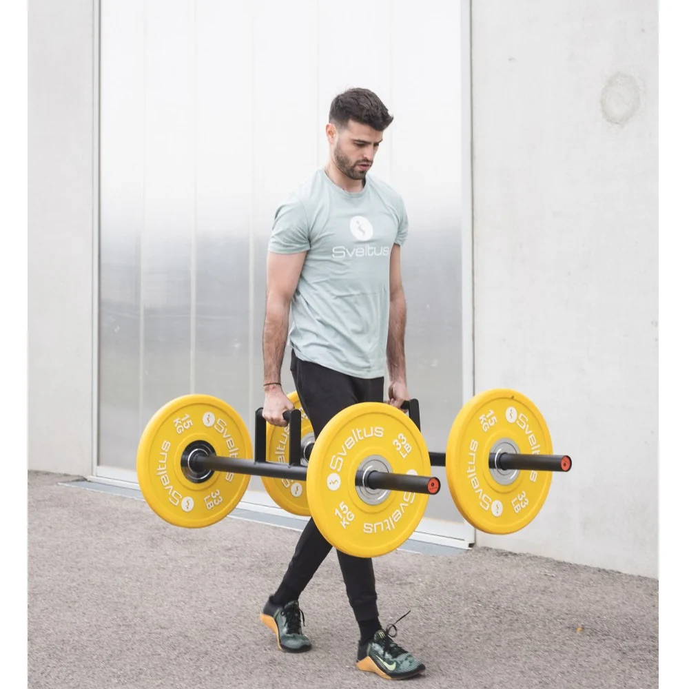 SVELTUS Barre farmer walk x 2