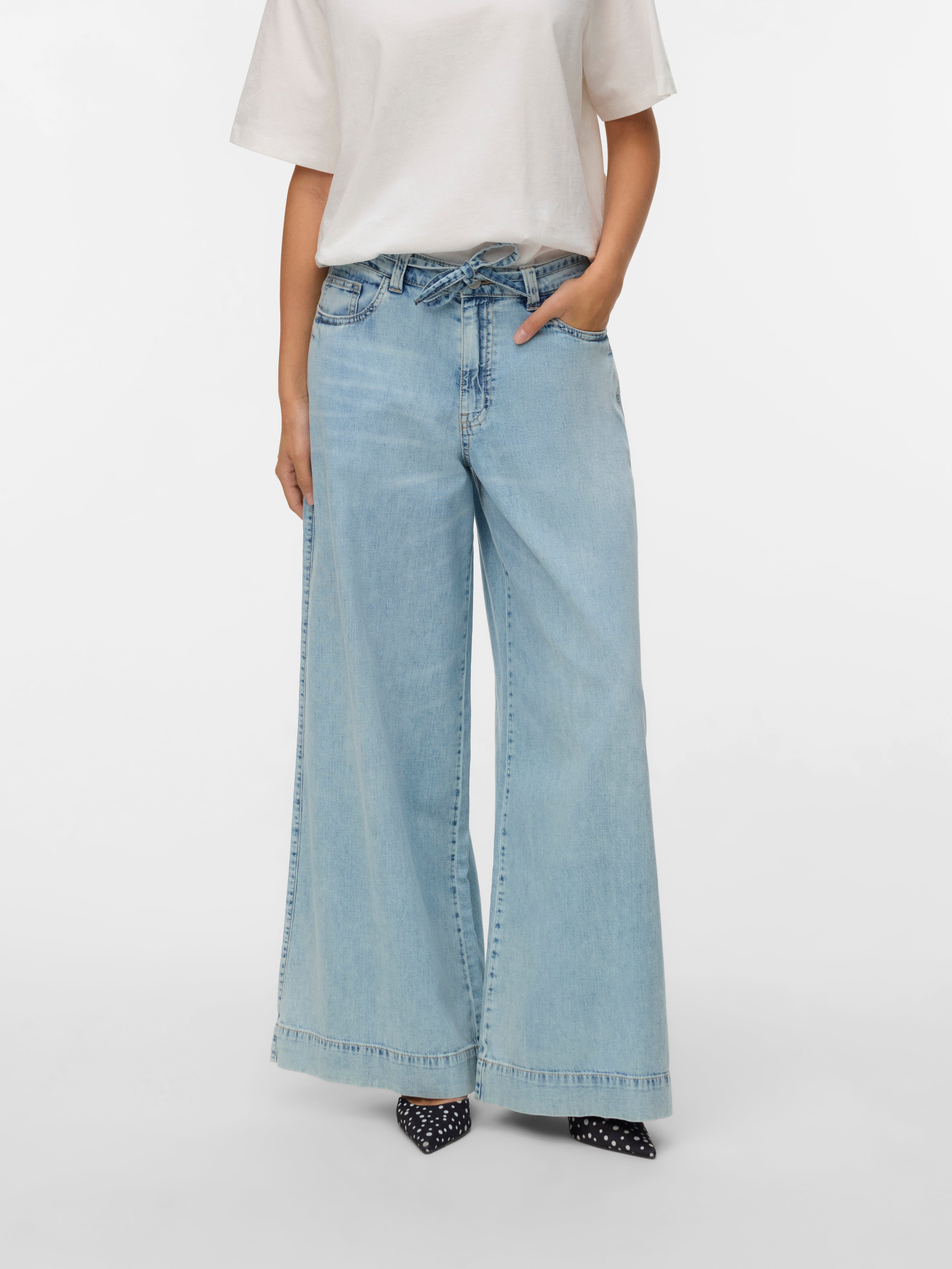 VMAISA Mid rise Wide leg fit Jeans