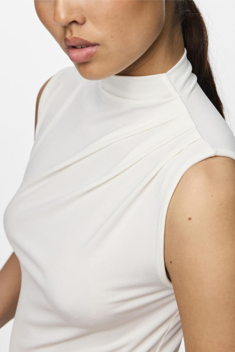 Pieces ecru dames top