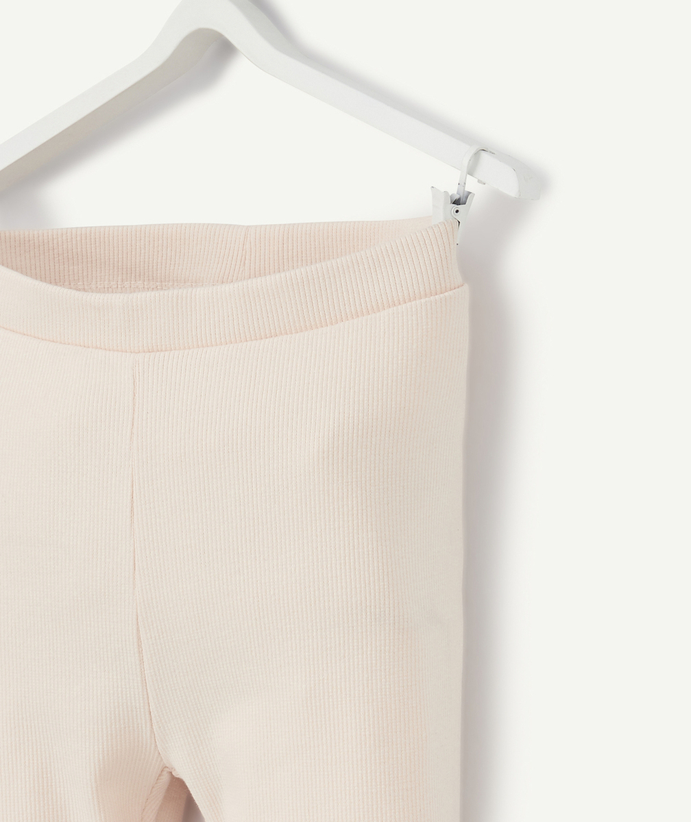 LE LEGGING ROSE PÂLE EN COTON BIOLOGIQUE