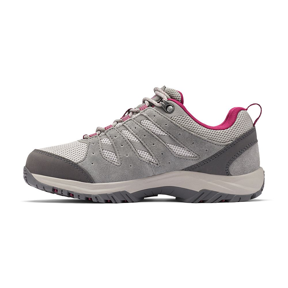 Columbia REDMOND III WP - Chaussures randonné Femme ti titanium/red onion
