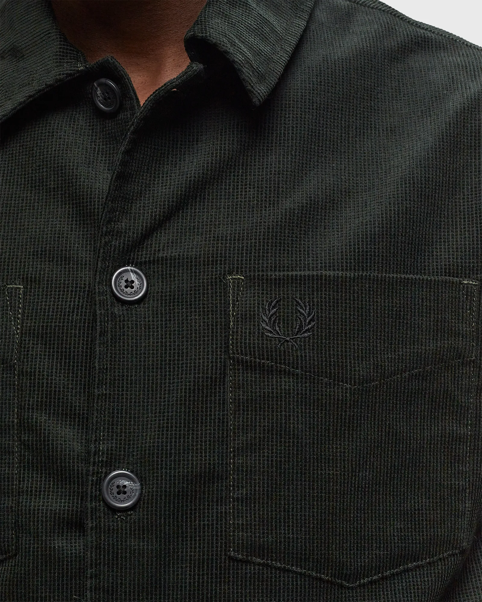 Fred Perry Waffle Cord Overshirt