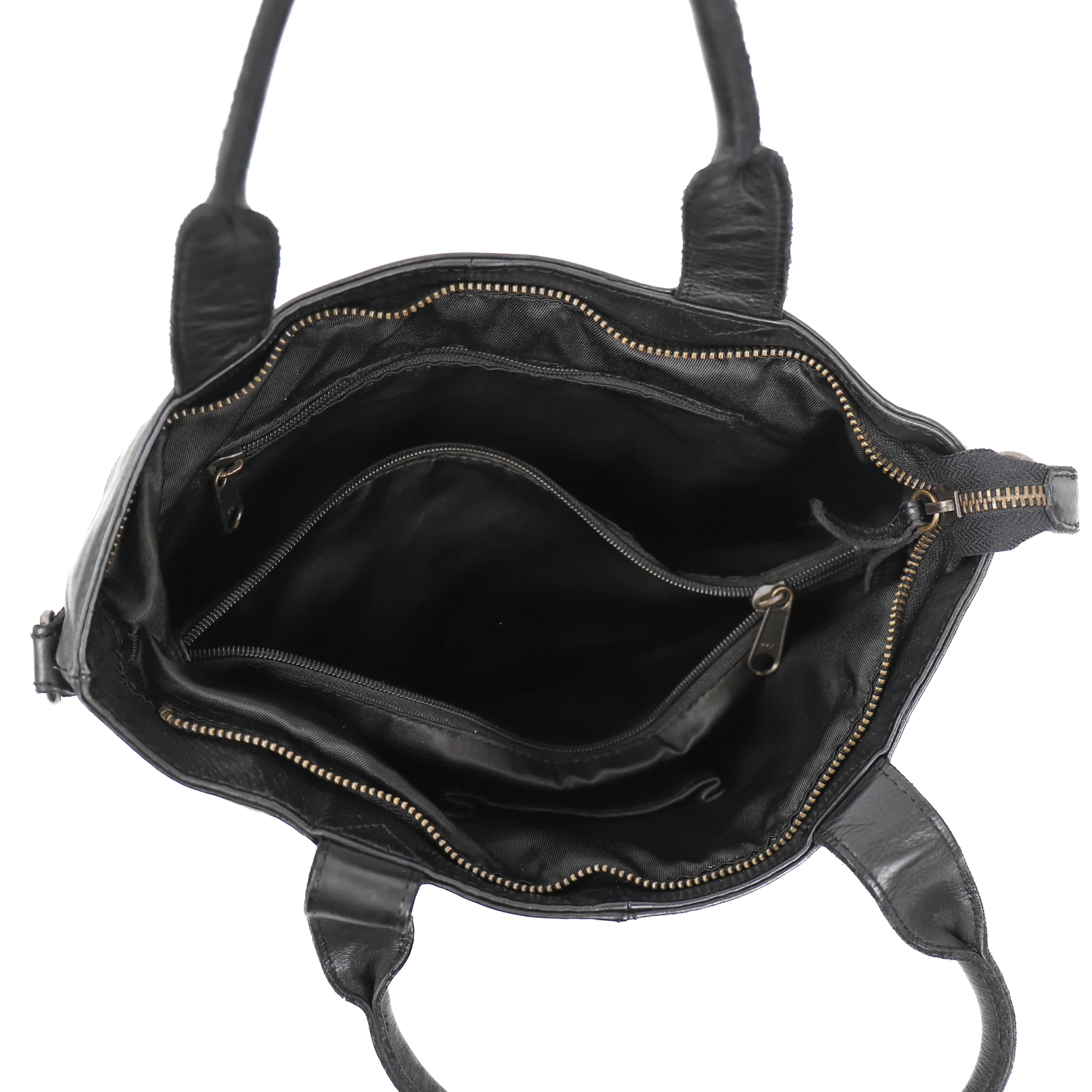 Bear Design Cow Lavato Hand-/ Schoudertas Manon Black CL44407