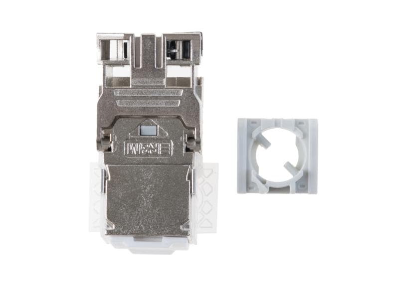 Feller EDIZIOdue Netzwerkdose UP 2x RJ45 Kat. 6A geschirmt Netzwerkdose,