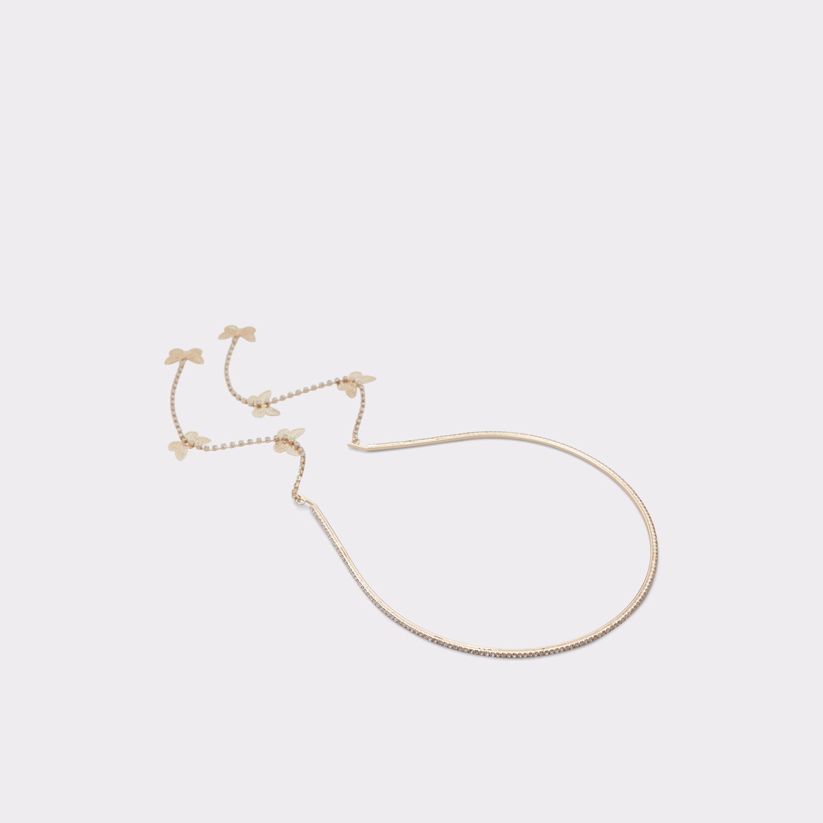 Pechey Gold-Clear Multi Women Hair Accessories