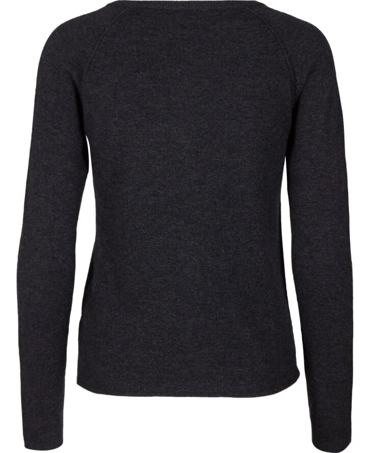 Rosemunde Cashmere Cardigan ls Grå