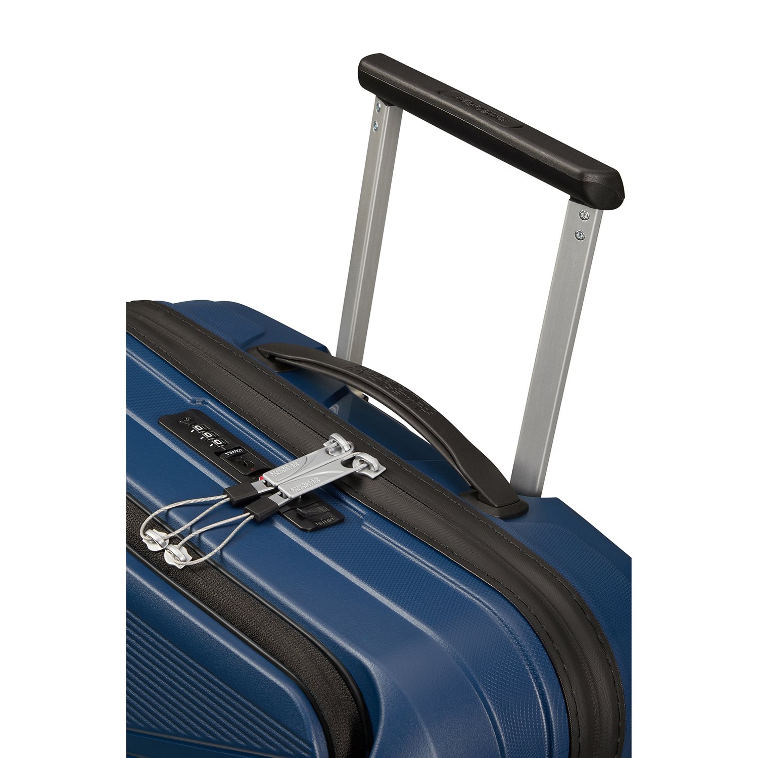 American Tourister Airconic Spinner 55 Neon Frontloader 15.6'' midnight navy