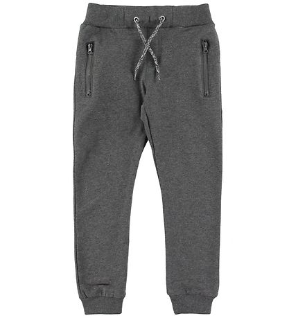 Name It Sweatpants - NkmHonk - Noos - M?rkeGråmeleret