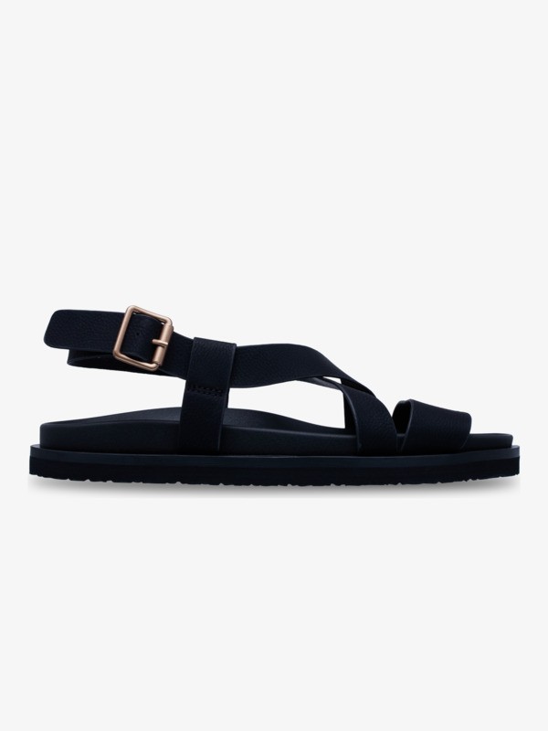Zaho Crossed Sandales Noir Femme