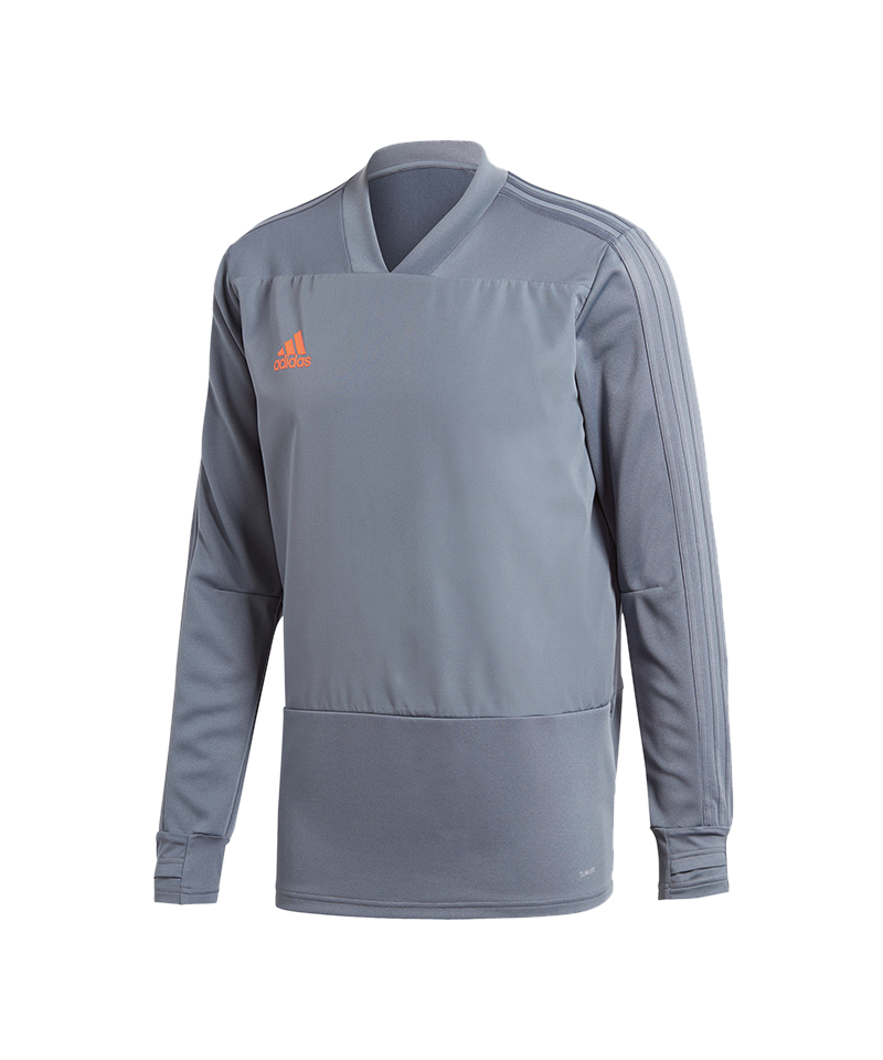 adidas Condivo 18 Sweatshirt Grau Orange