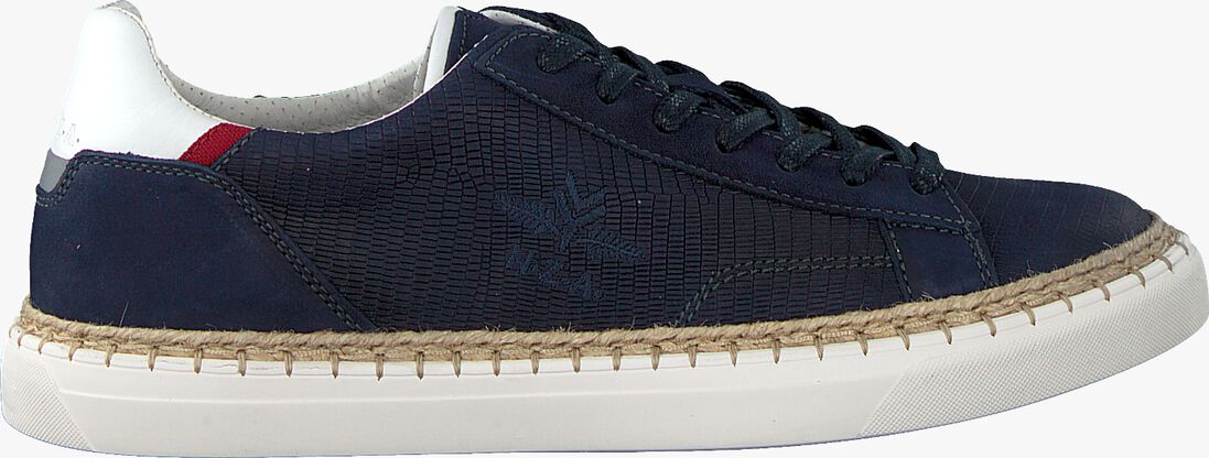 NZA NEW ZEALAND AUCKLAND blauwe nza new zealand auckland lage sneakers taupo ii lizard
