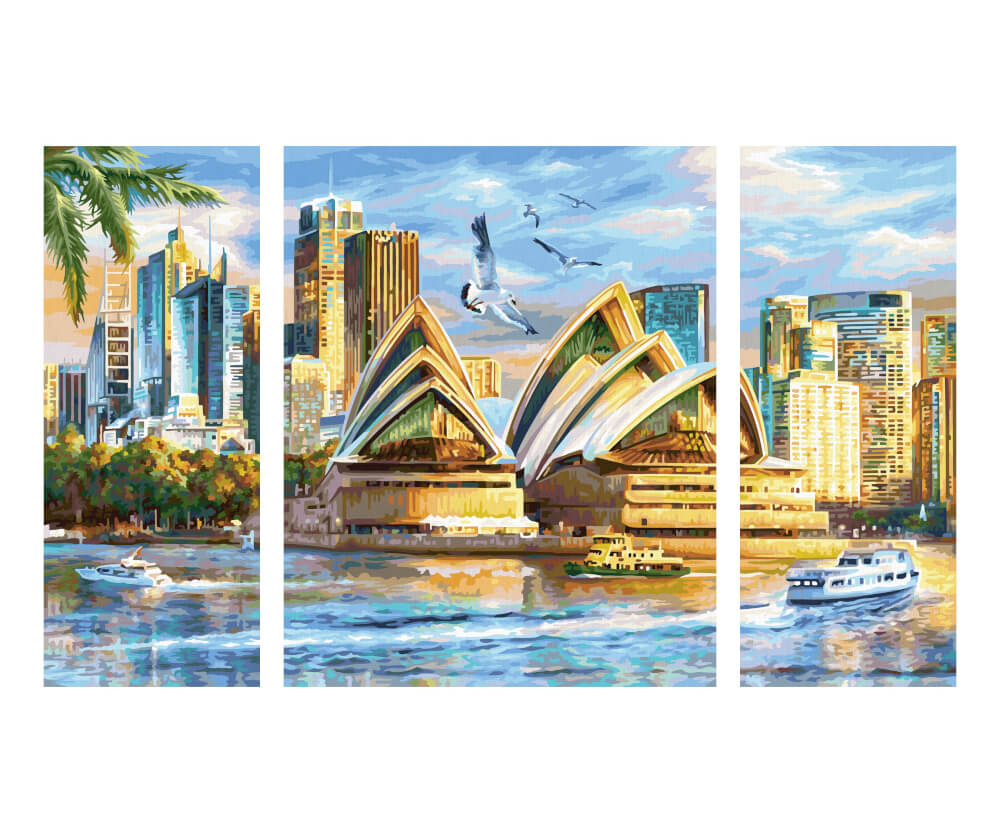 Malen nach Zahlen - Sydney