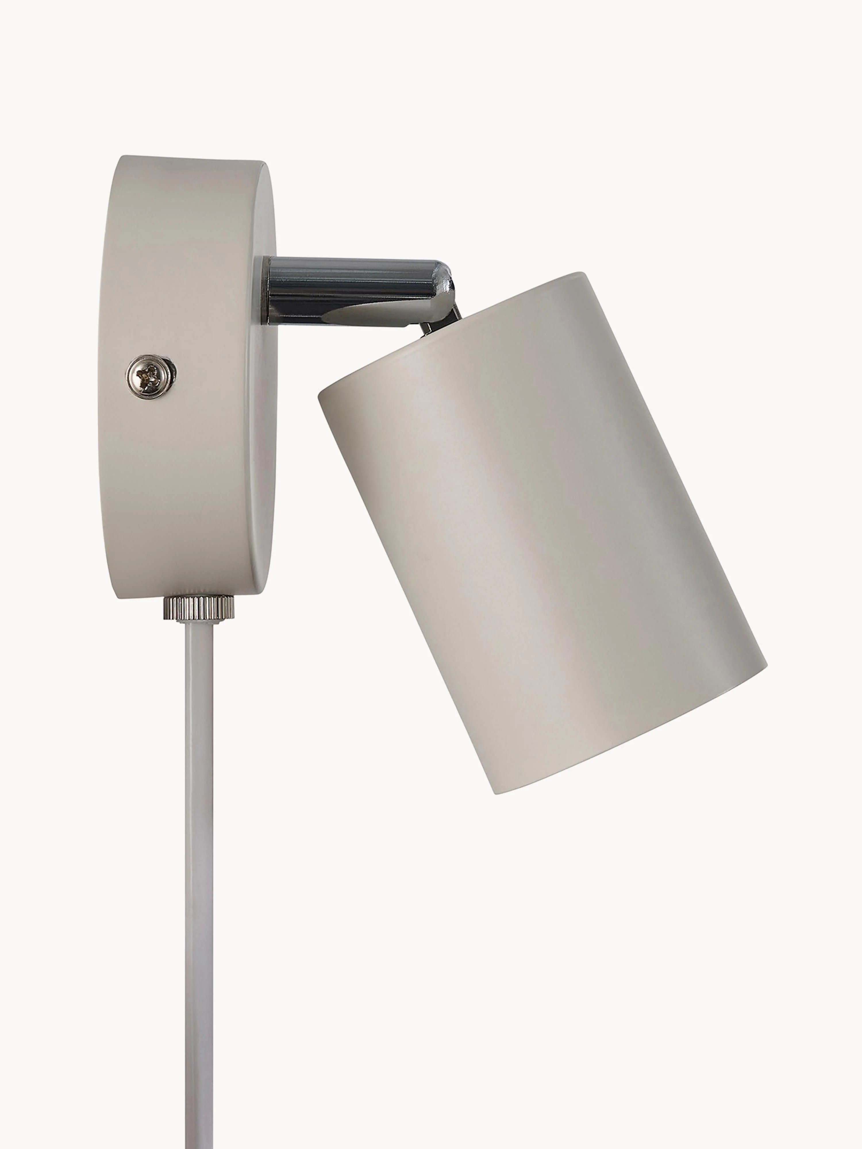 Kleine wandspot Explore met stekker